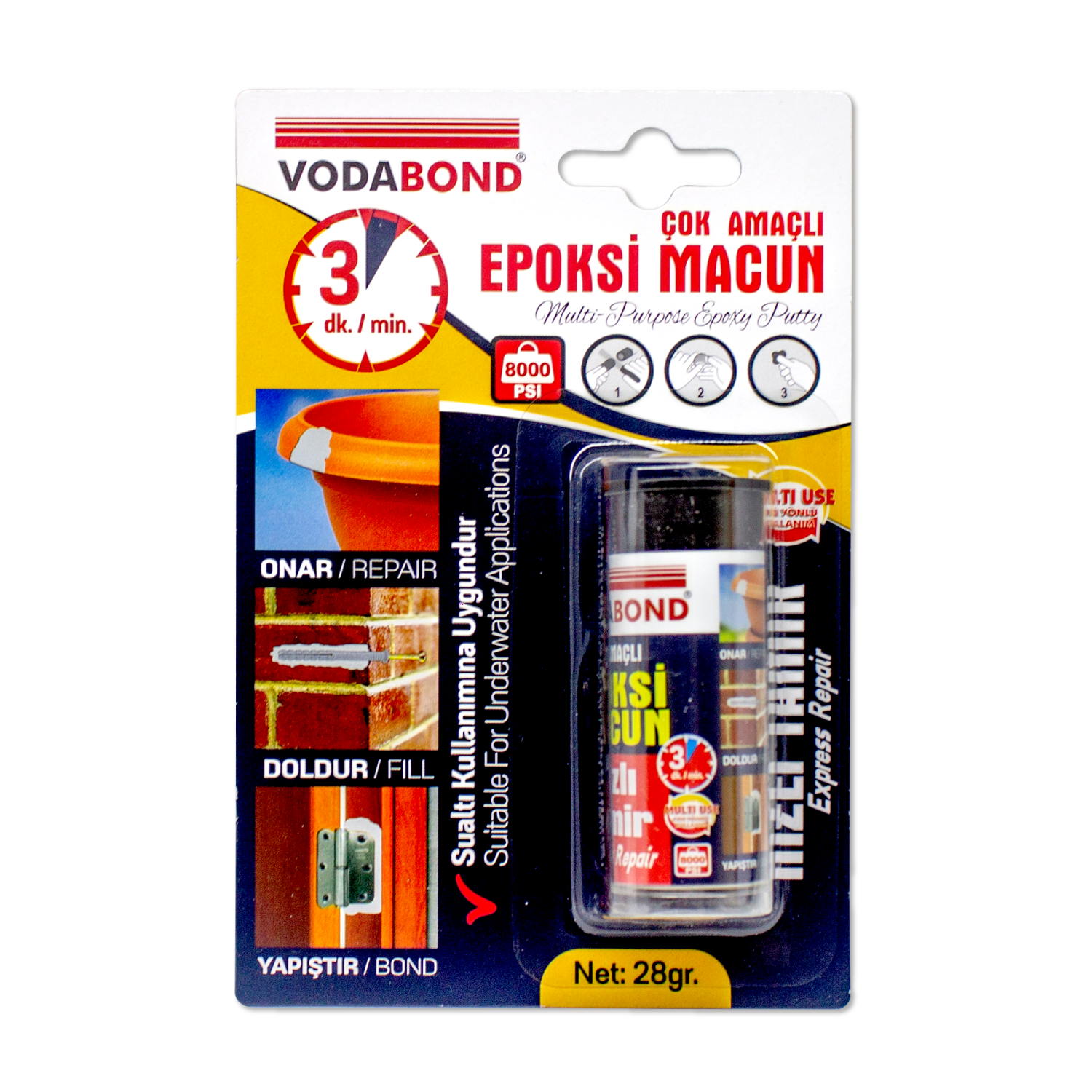 Epoksi Tamir Macunu